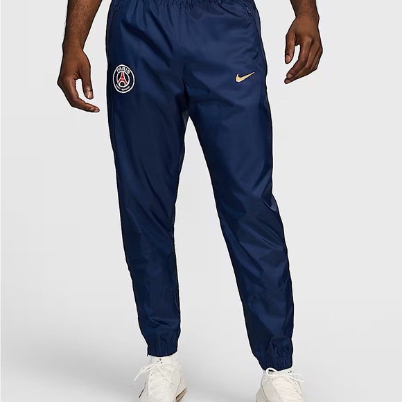 Nike Paris Saint-Germain Woven Windrunner Pants Joggers Sz Large FQ3412-410 New! - Picture 1 of 6